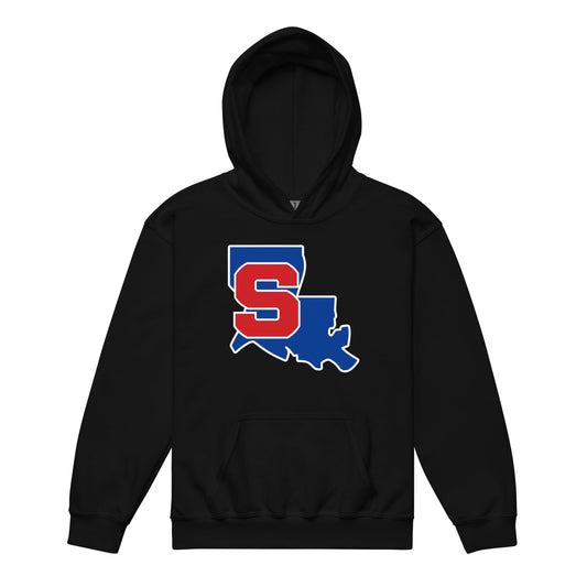 Classic | Youth Hoodie | Louisiana Slam Baseball | Crest Logo