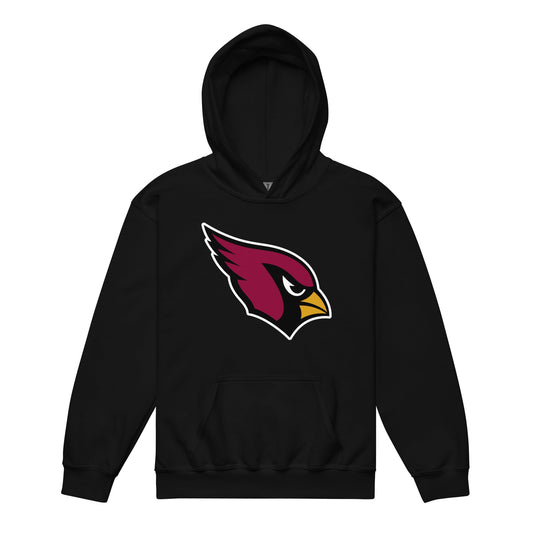 Classic | Youth Hoodie | Lowell W Lacrosse | Redwing Mascot Logo