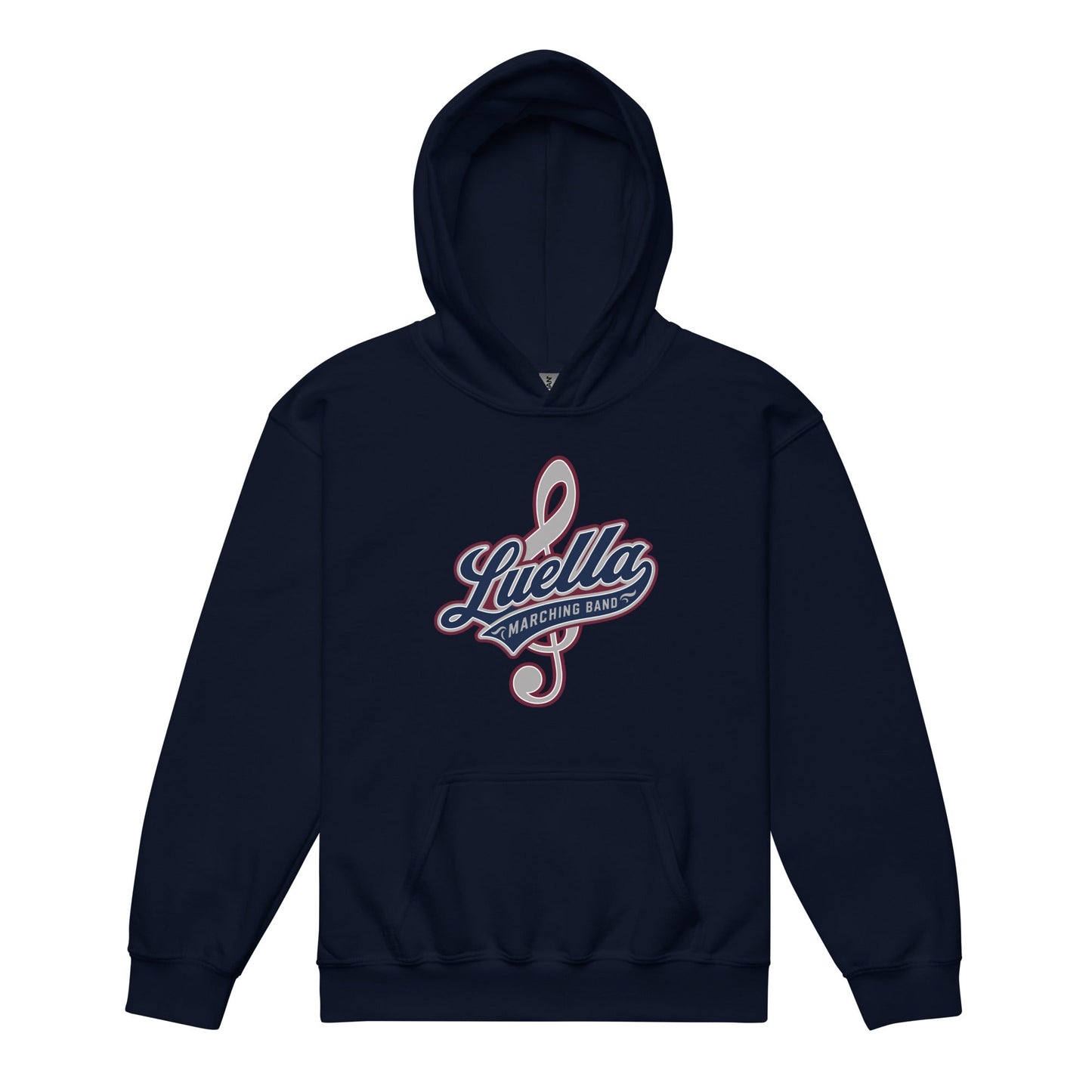 Classic | Youth Hoodie | Luella High School Marching Band | Crest Logo