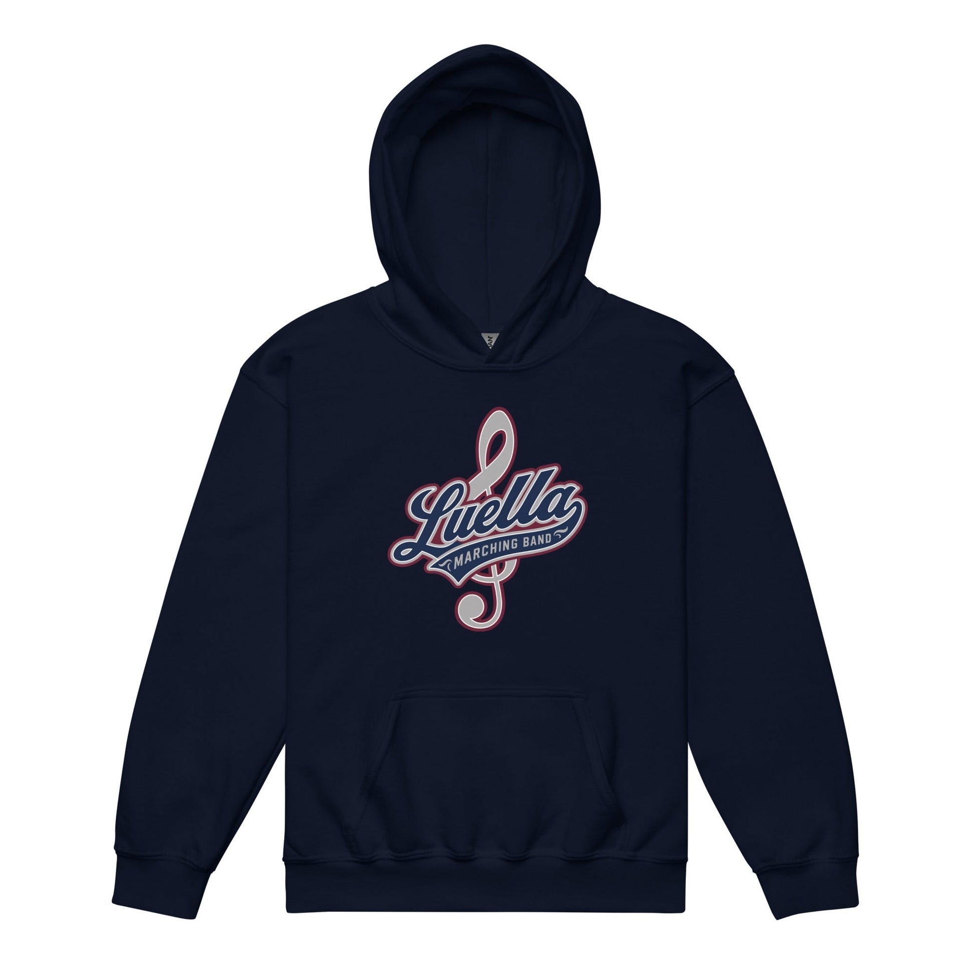 Classic | Youth Hoodie | Luella High School Marching Band | Crest Logo