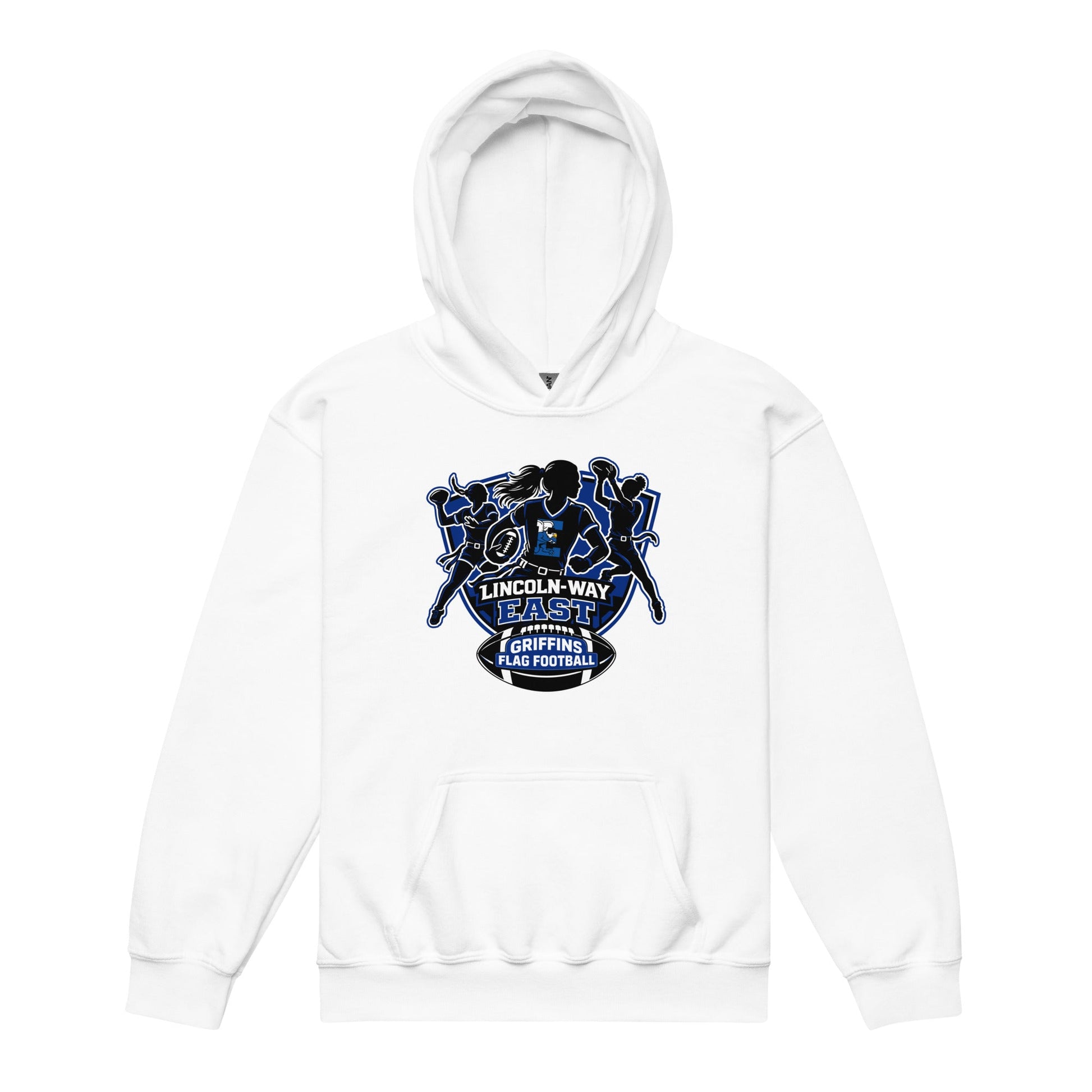 Classic | Youth Hoodie | LWE Flag Football | Athletics Logo