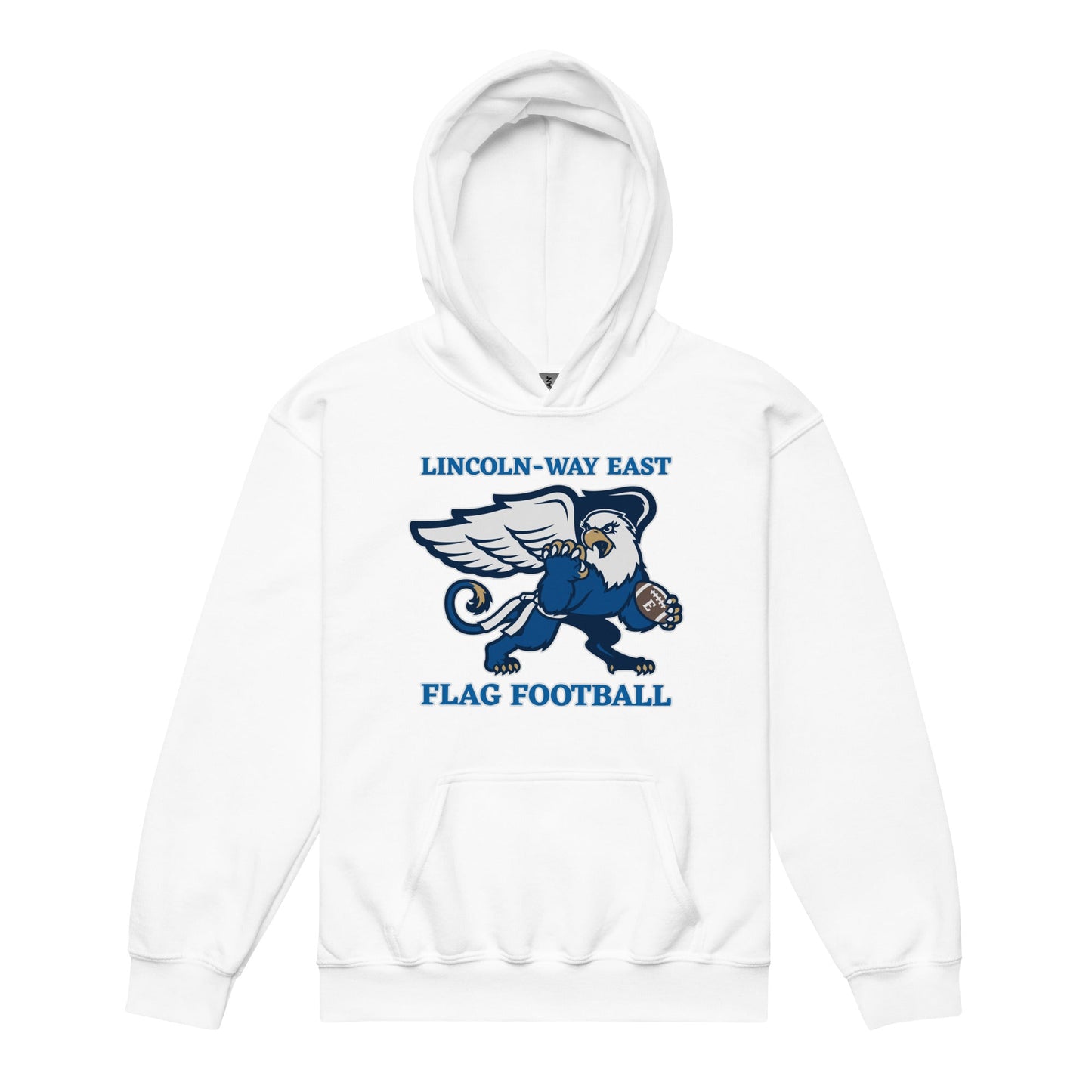 Classic | Youth Hoodie | LWE Flag Football | Crest Logo
