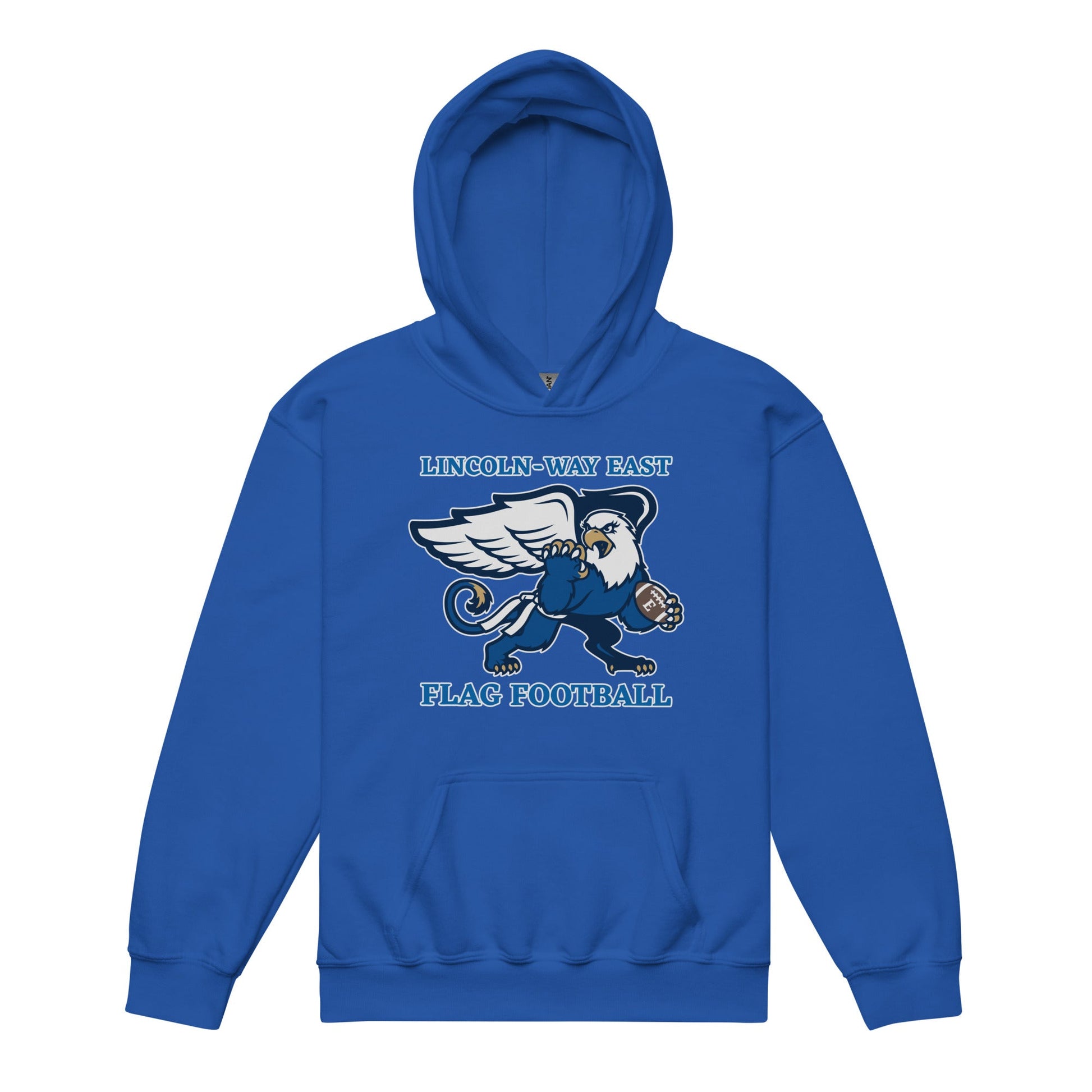 Classic | Youth Hoodie | LWE Flag Football | Crest Logo