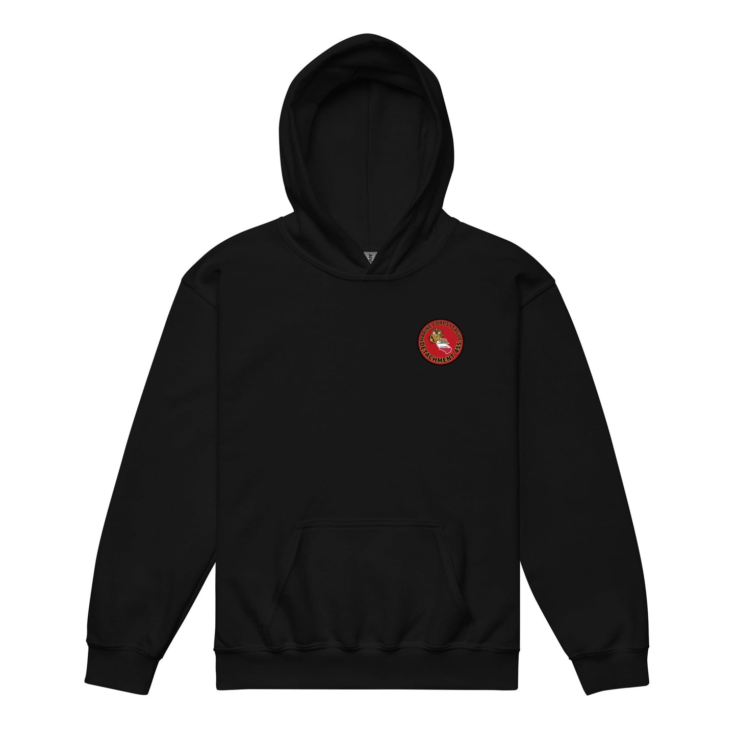 Classic | Youth Hoodie | Marine Corps League kings County Det 455 | Badge Logo