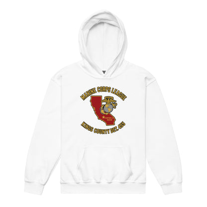 Classic | Youth Hoodie | Marine Corps League kings County Det 455 | Crest Logo