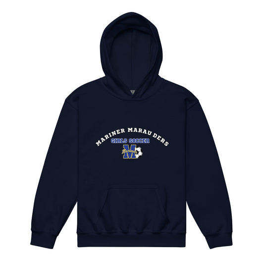 Classic | Youth Hoodie | Mariner girls soccer | Crest Logo