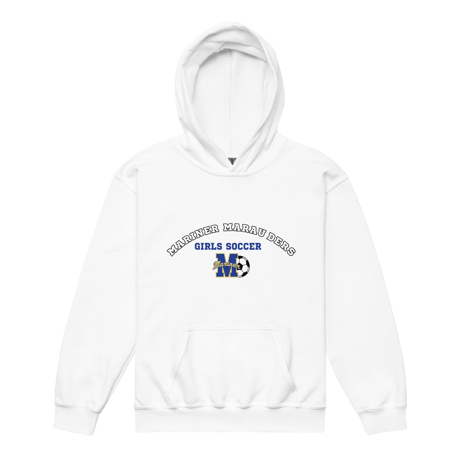 Classic | Youth Hoodie | Mariner girls soccer | Crest Logo