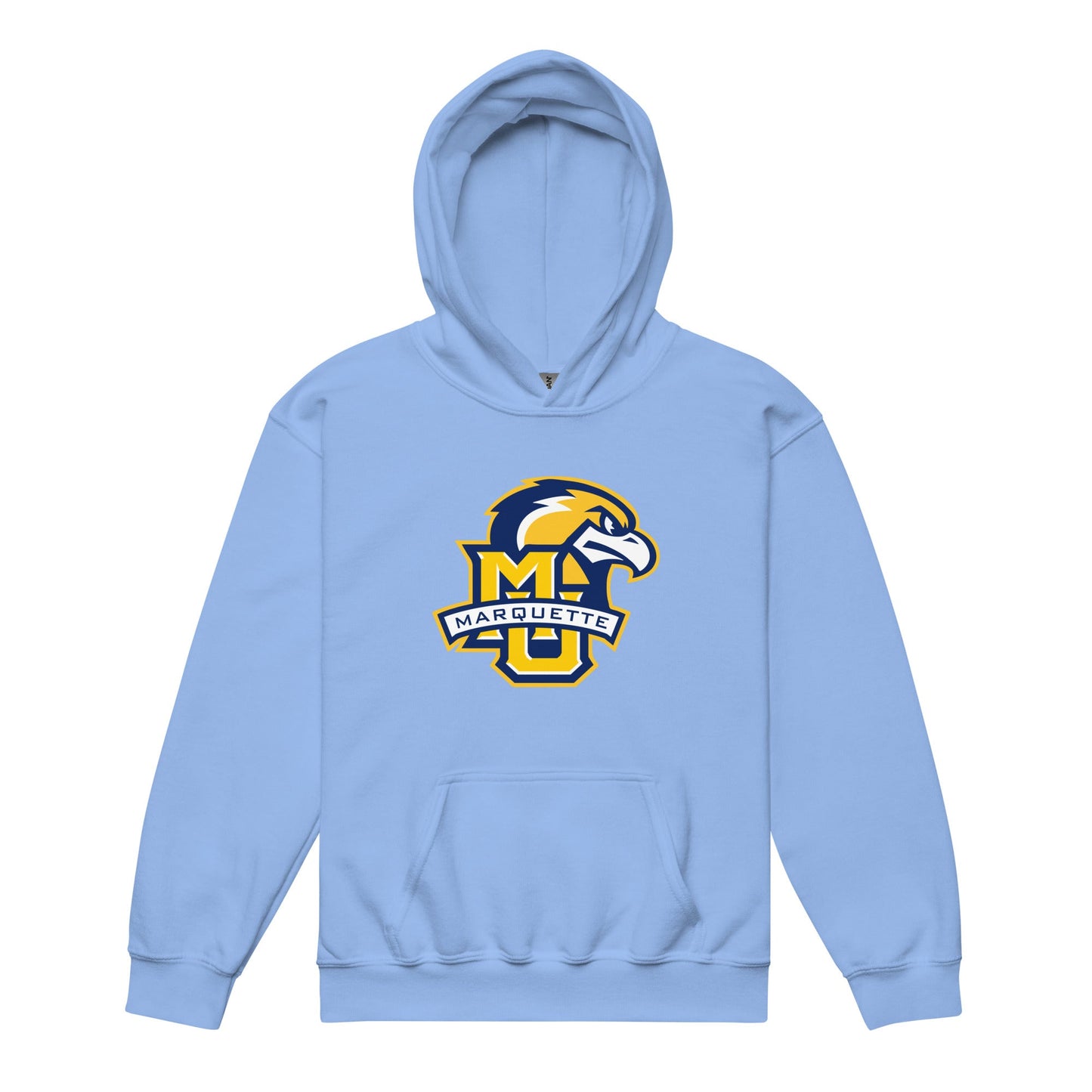 Classic | Youth Hoodie | Marquette University Women's Hockey | Eagle Crest Logo
