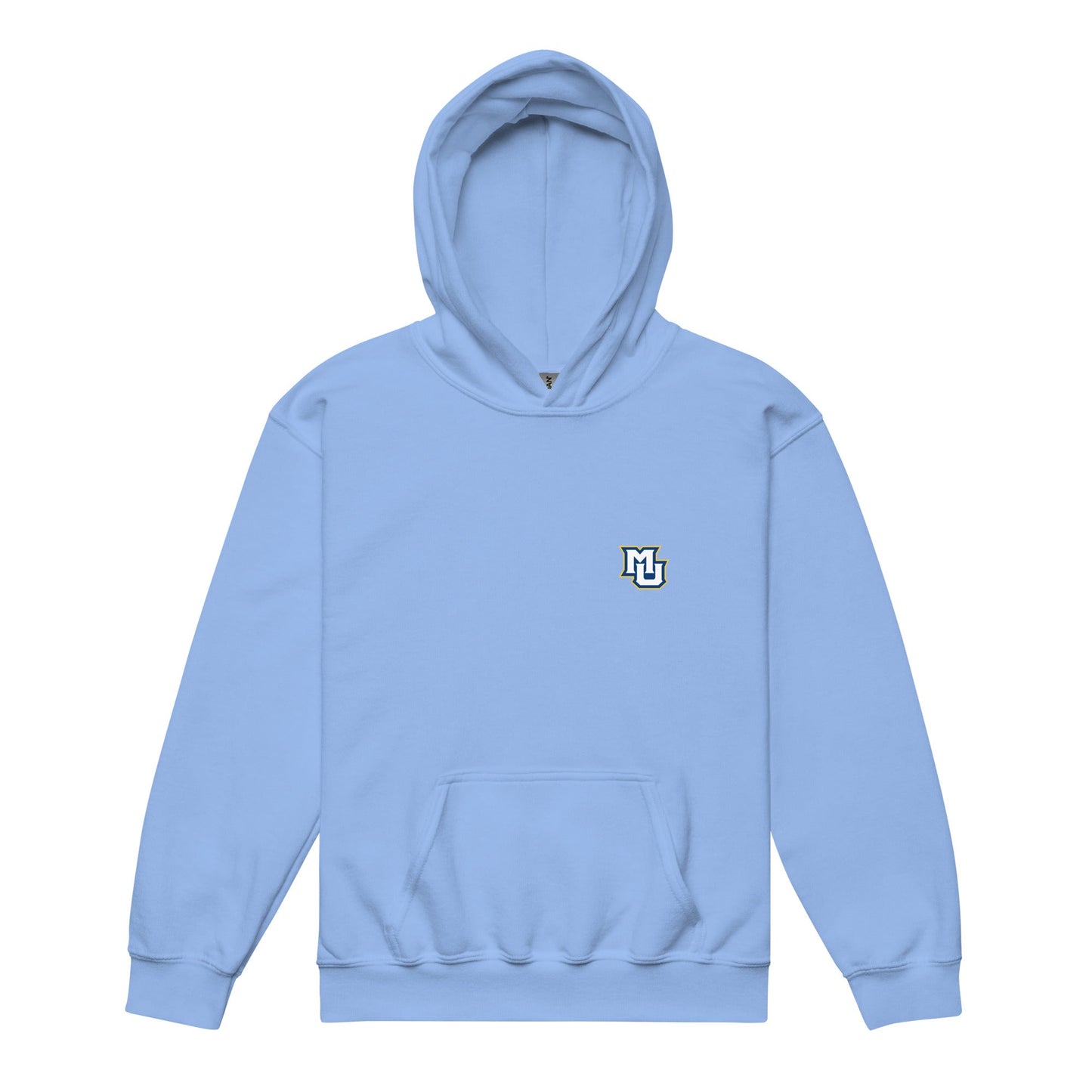 Classic | Youth Hoodie | Marquette University Women's Hockey | MU Mark Backprint Logo