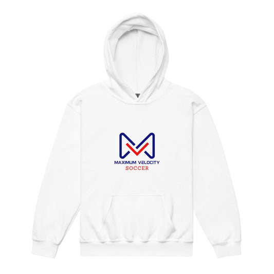 Classic | Youth Hoodie | Maximum Velocity Youth Sports | Crest Logo