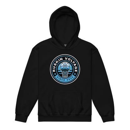 Classic | Youth Hoodie | Maximum Voltage Athletics District | Hoop Crest Logo
