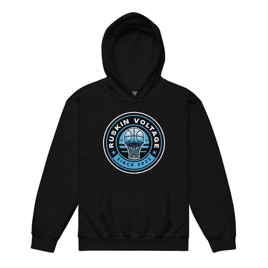 Classic | Youth Hoodie | Maximum Voltage Athletics District | Hoop Crest Logo