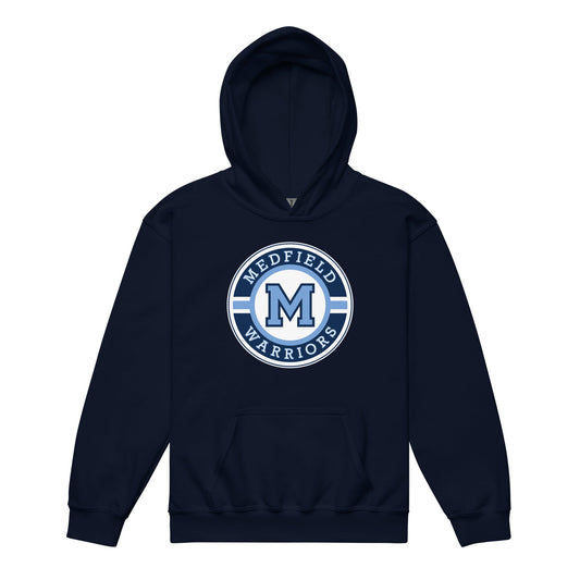Classic | Youth Hoodie | Medfield Softball | Badge Logo