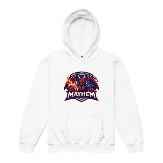 Classic | Youth Hoodie | Merrimack Valley Mayhem | Overlord Crest Logo