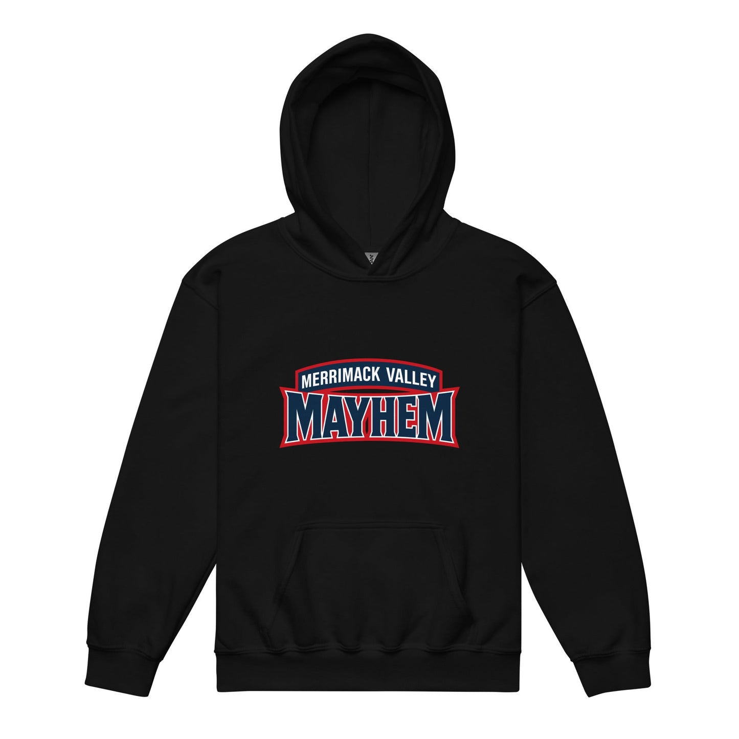 Classic | Youth Hoodie | Merrimack Valley Mayhem | Script Logo