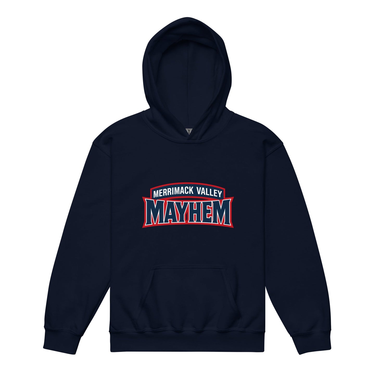 Classic | Youth Hoodie | Merrimack Valley Mayhem | Script Logo