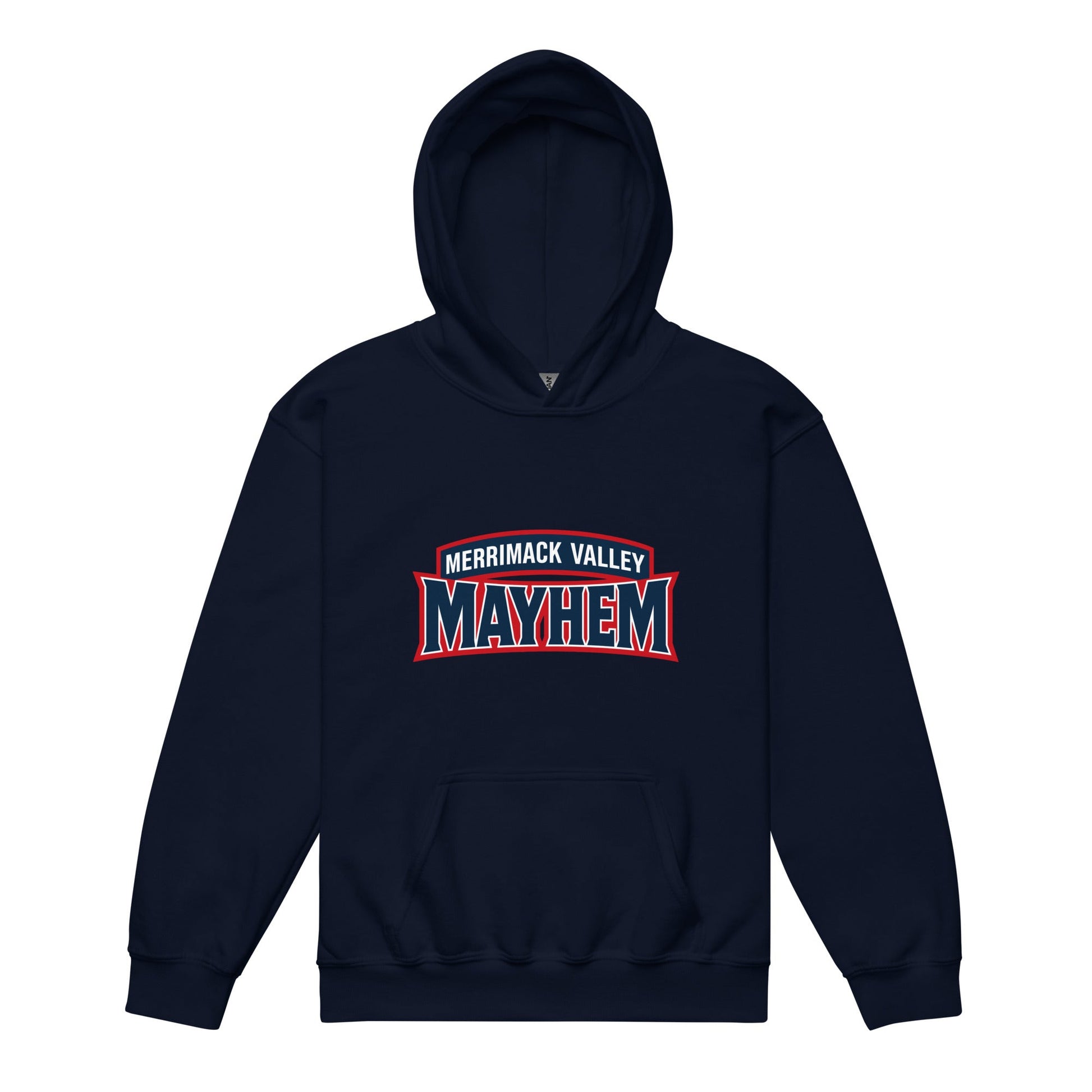 Classic | Youth Hoodie | Merrimack Valley Mayhem | Script Logo