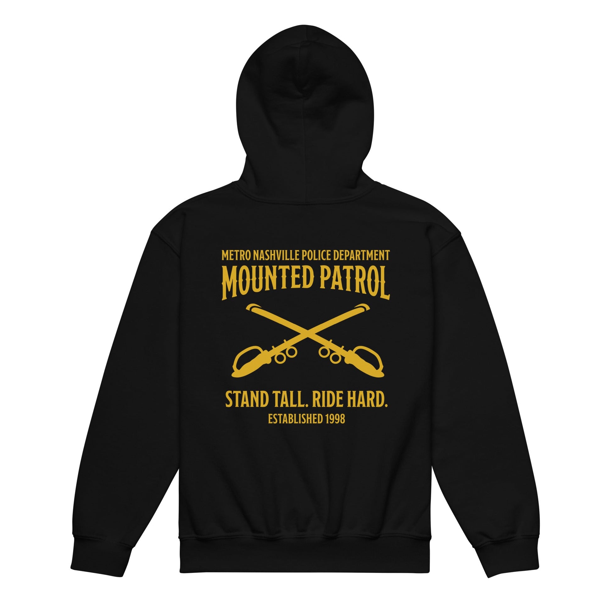 Classic | Youth Hoodie | Metro Nashville Police Department Horse Mounted Patrol | Stand Tall Logo