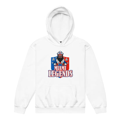 Classic | Youth Hoodie | Miami Legends Football | King Shield Logo