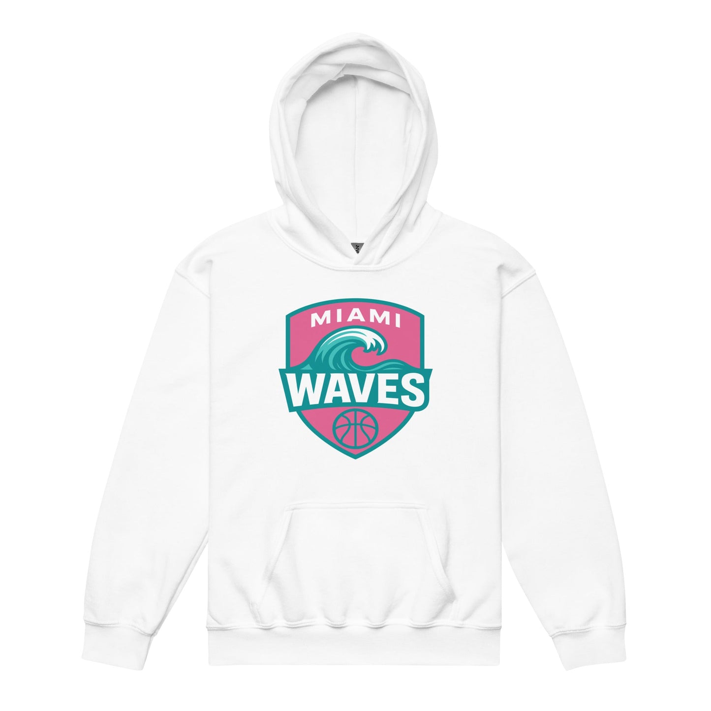 Classic | Youth Hoodie | Miami Waves | Shield Logo