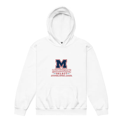 Classic | Youth Hoodie | Michigan Select Baseball | Crest Logo