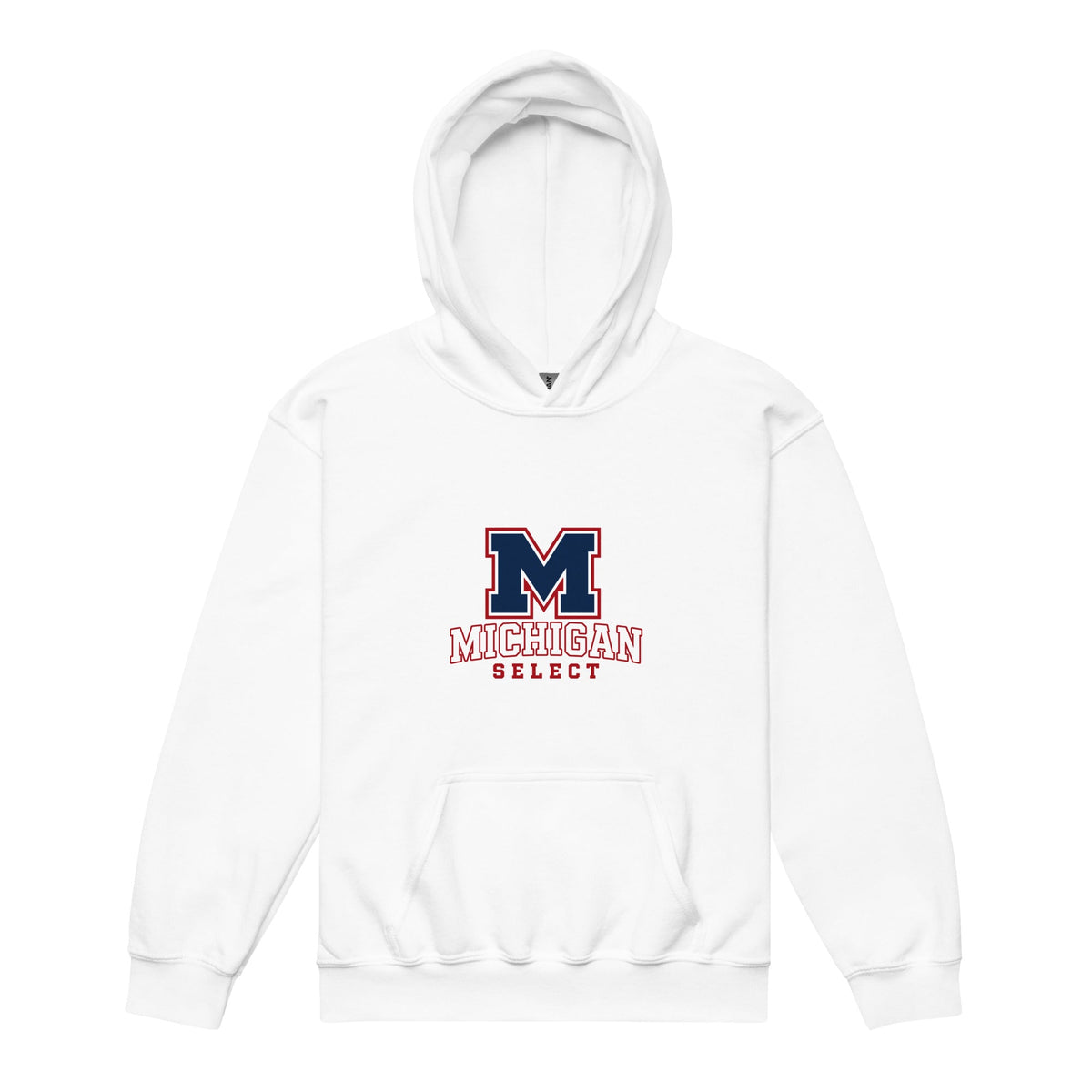 Classic | Youth Hoodie | Michigan Select Baseball | Emblem Logo