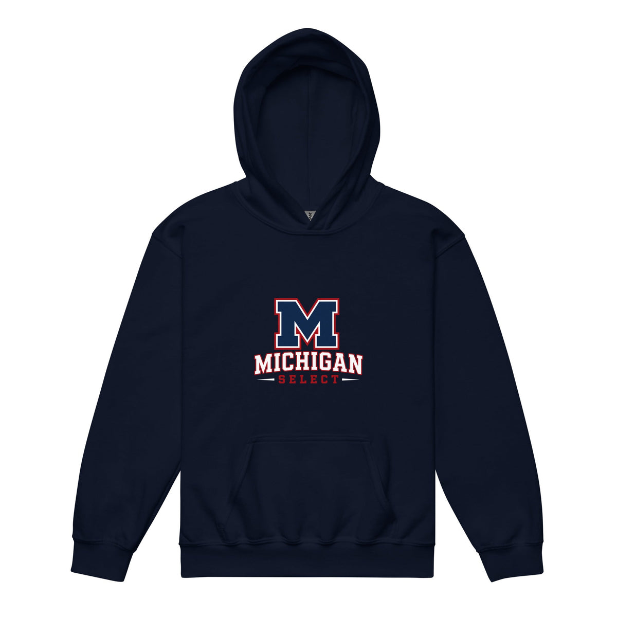 Classic | Youth Hoodie | Michigan Select Baseball | Emblem Logo
