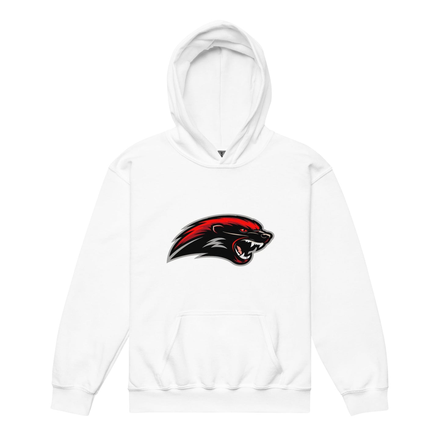 Classic | Youth Hoodie | Midwest Badgers | Emblem Logo