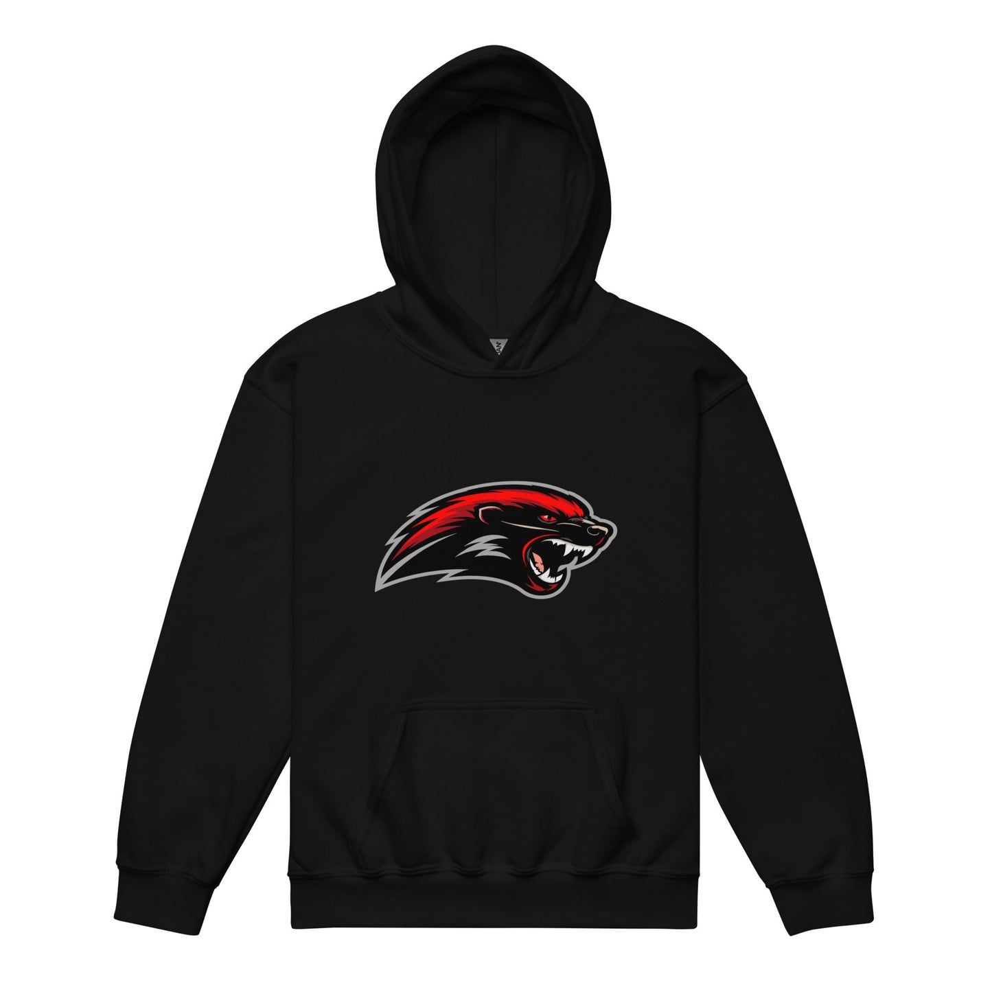 Classic | Youth Hoodie | Midwest Badgers | Emblem Logo