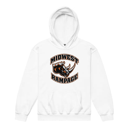 Classic | Youth Hoodie | Midwest Rampage | Crest Logo