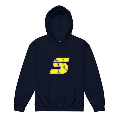 Classic | Youth Hoodie | Midwest Swing Softball | Classic Logo
