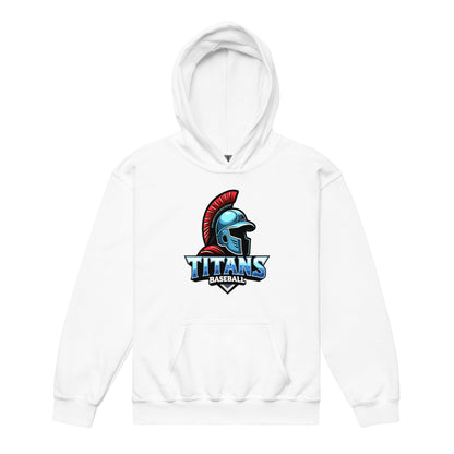 Classic | Youth Hoodie | Mighty Titans Baseball | Crest Logo