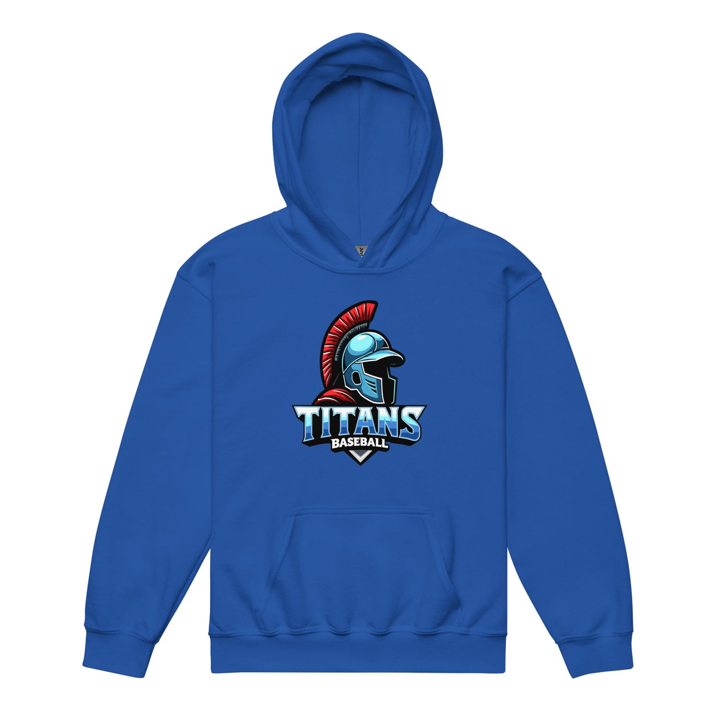 Classic | Youth Hoodie | Mighty Titans Baseball | Crest Logo
