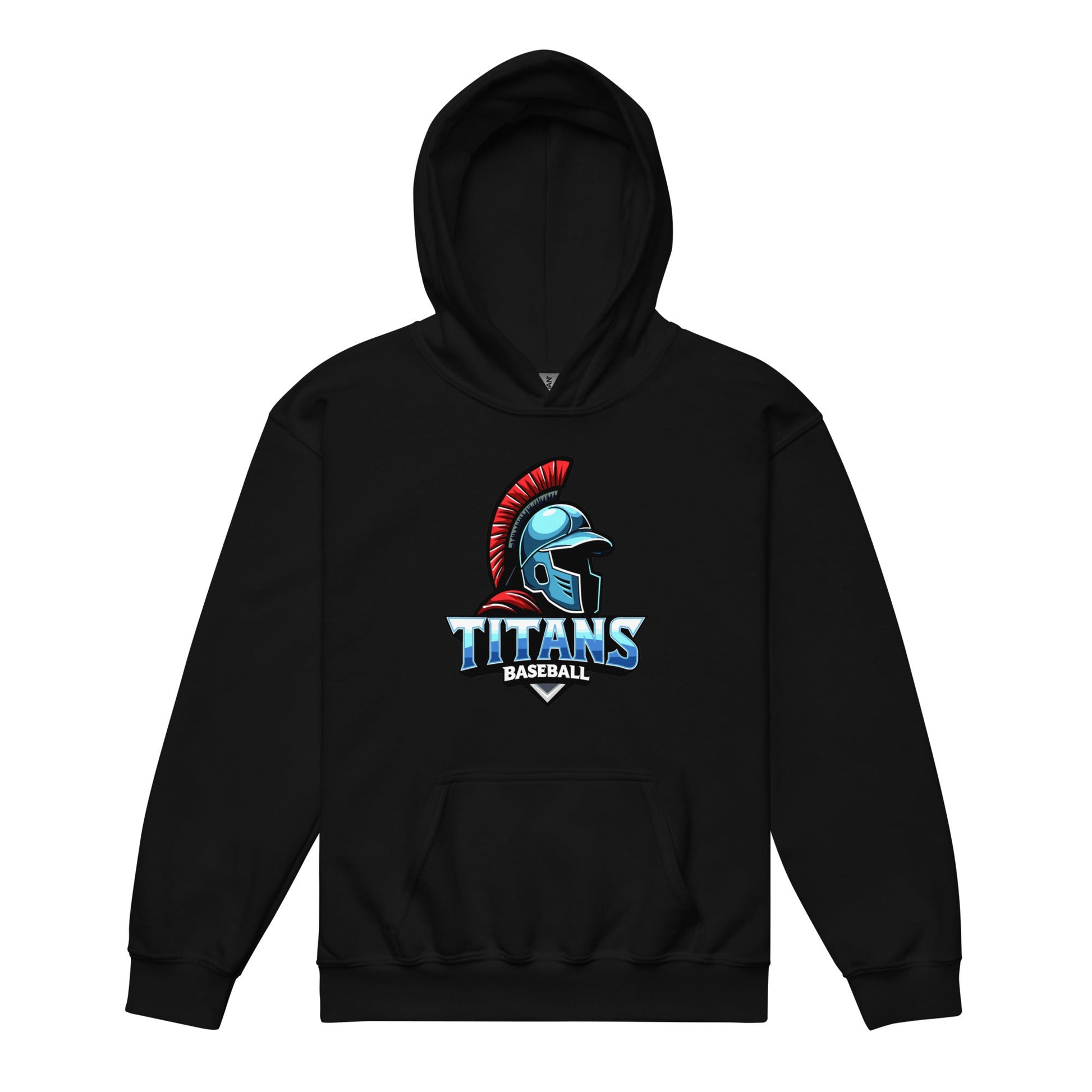 Classic | Youth Hoodie | Mighty Titans Baseball | Crest Logo