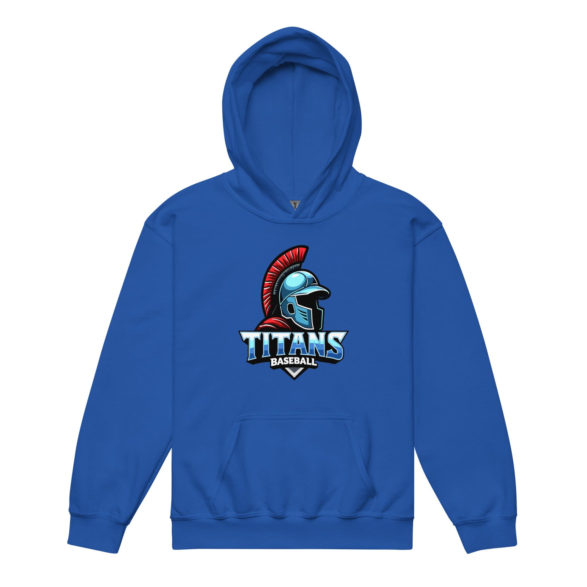 Classic | Youth Hoodie | Mighty Titans Baseball | Crest Logo