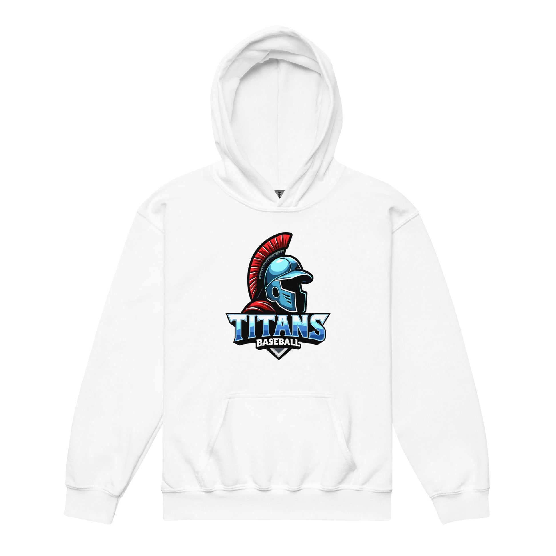 Classic | Youth Hoodie | Mighty Titans Baseball | Crest Logo