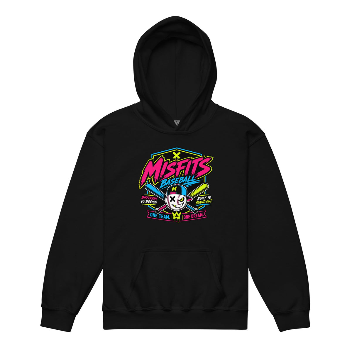 Classic | Youth Hoodie | Misfits Baseball | Valor Logo