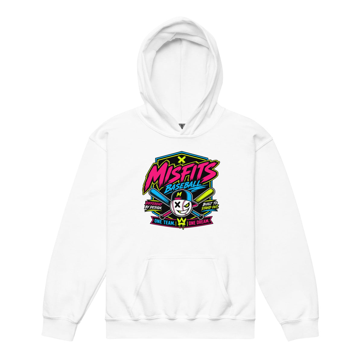 Classic | Youth Hoodie | Misfits Baseball | Valor Logo