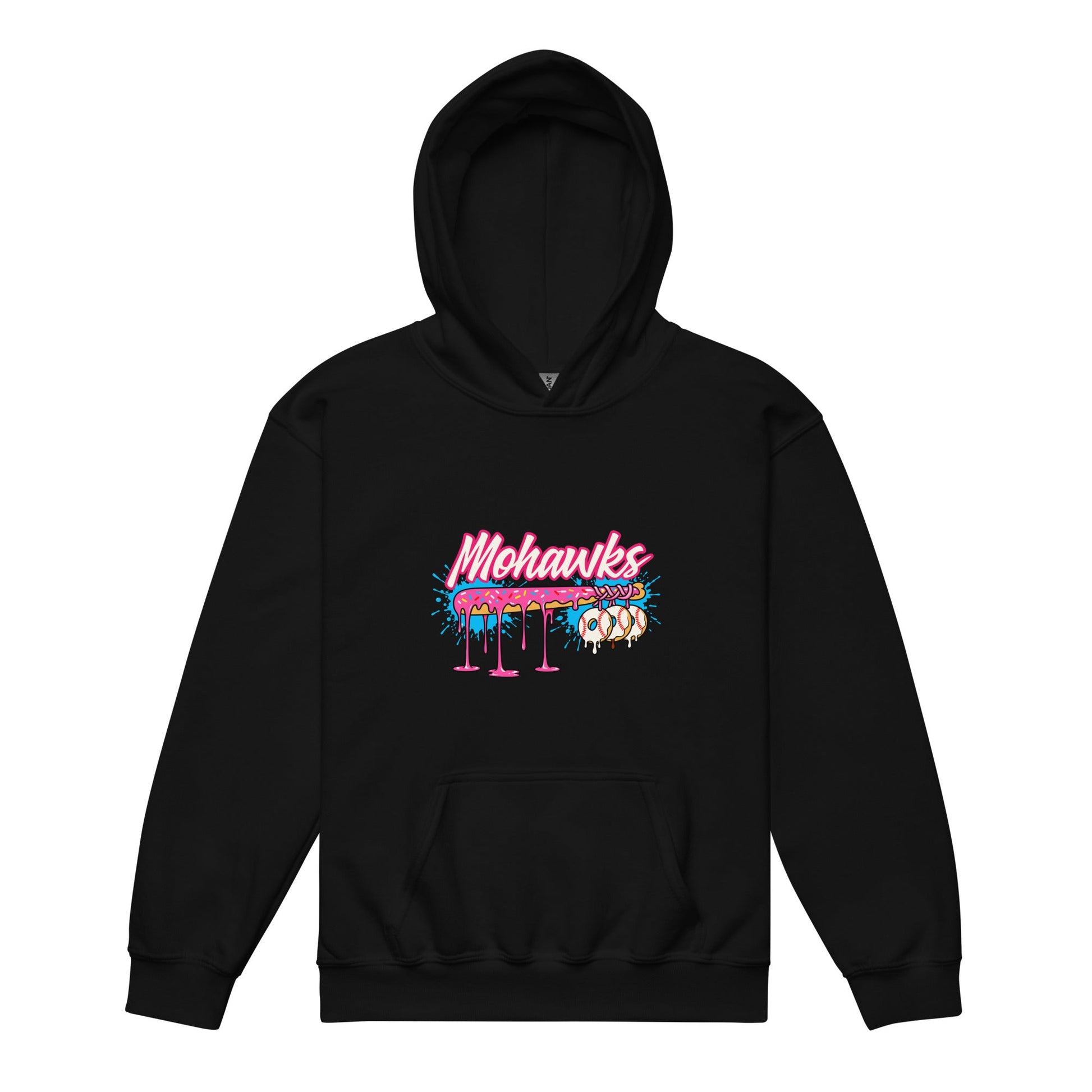 Classic | Youth Hoodie | Mohawks | Pink Batters Logo