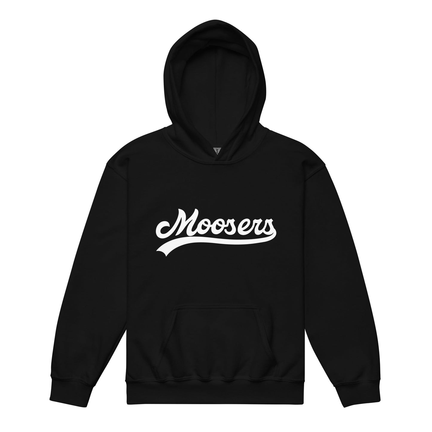 Classic | Youth Hoodie | Moosers | Athletic Script Logo