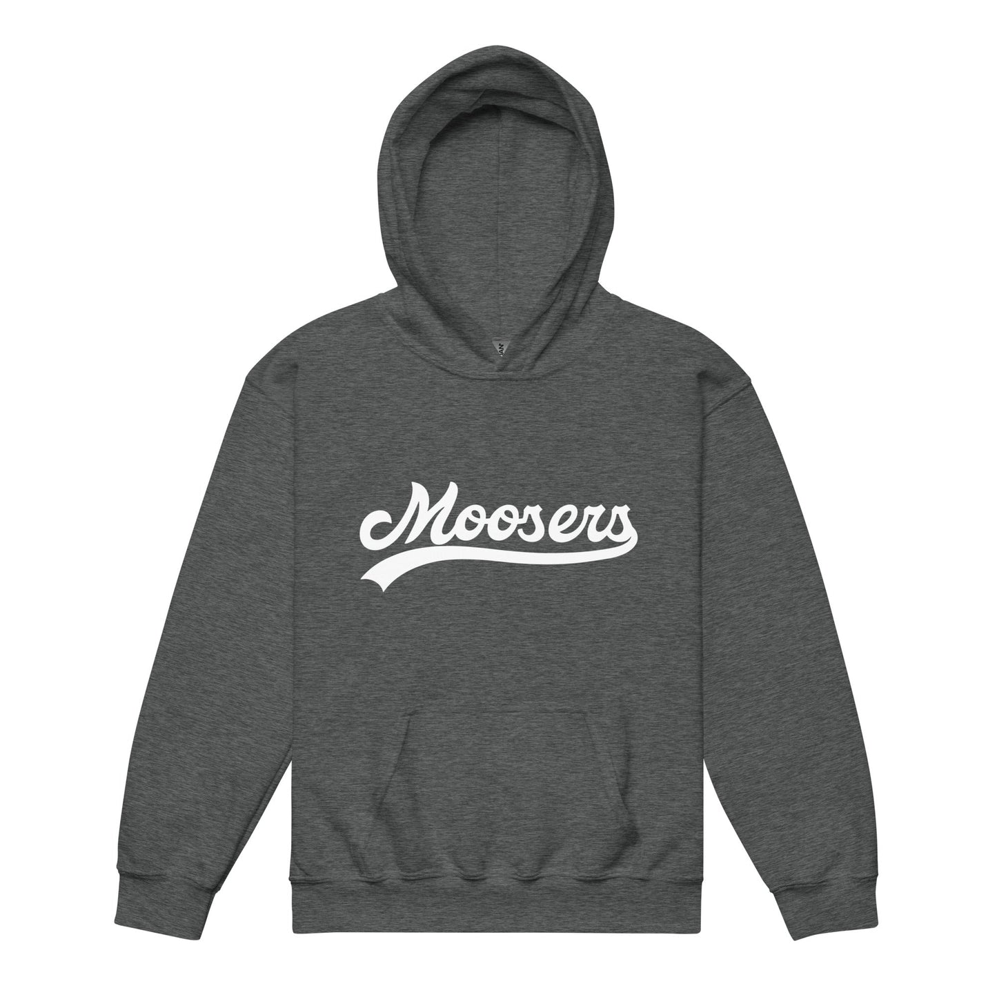 Classic | Youth Hoodie | Moosers | Athletic Script Logo