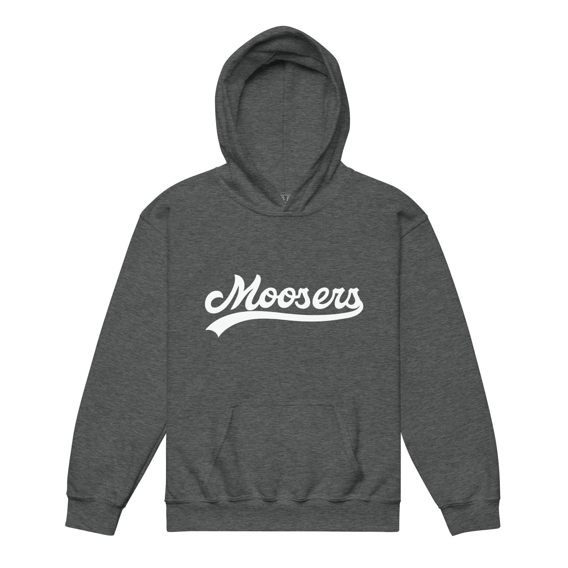Classic | Youth Hoodie | Moosers | Athletic Script Logo
