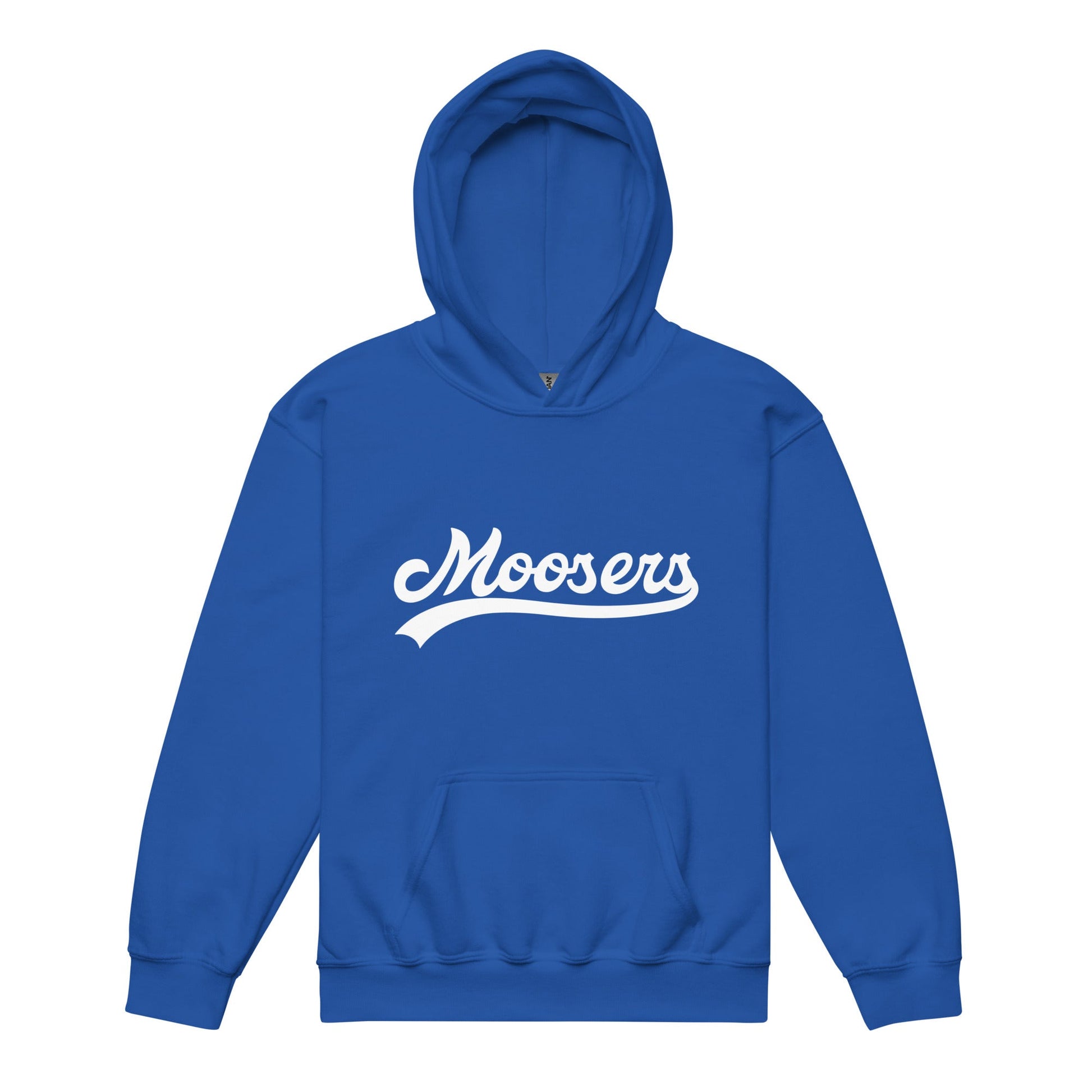 Classic | Youth Hoodie | Moosers | Athletic Script Logo
