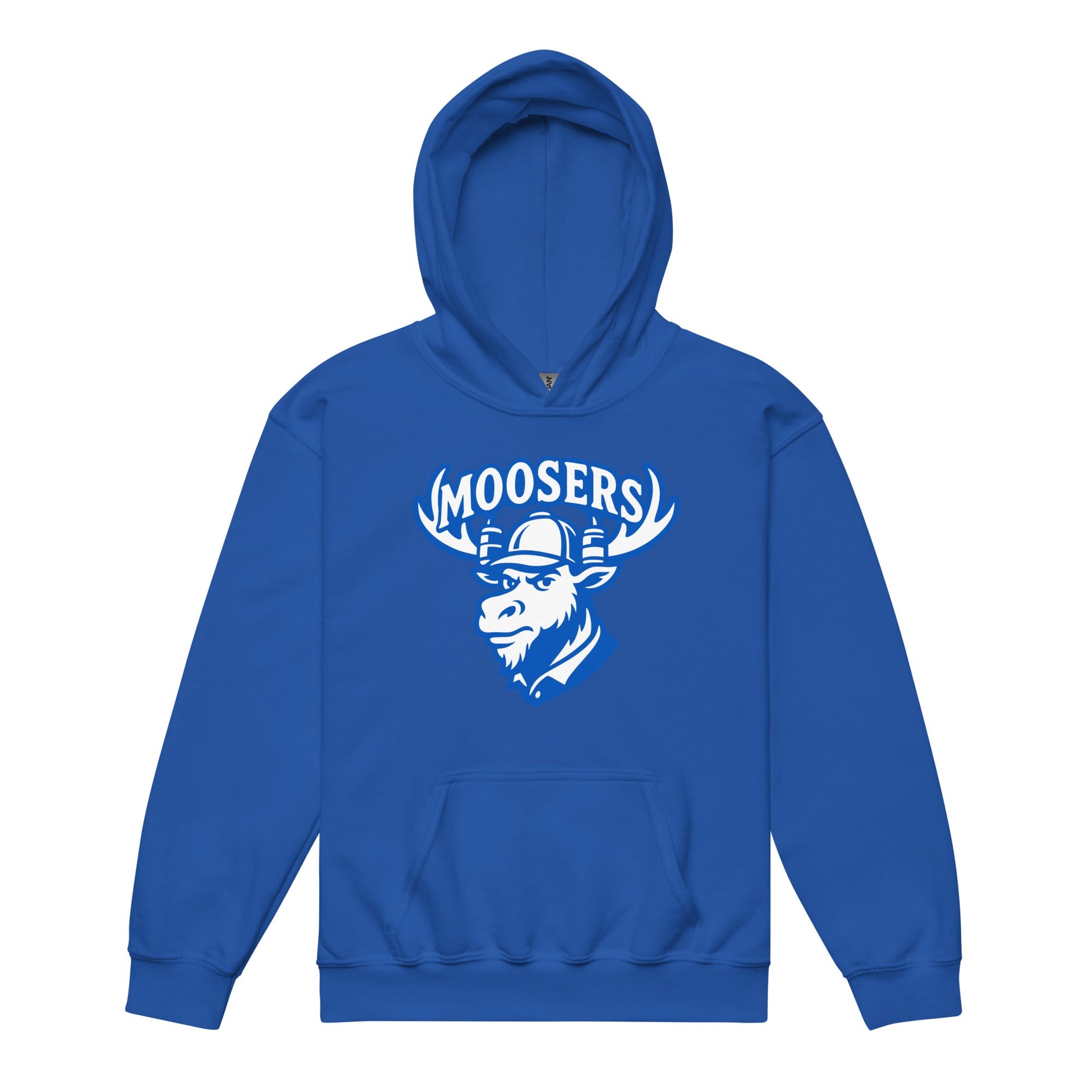 Classic | Youth Hoodie | Moosers | Mascot Logo