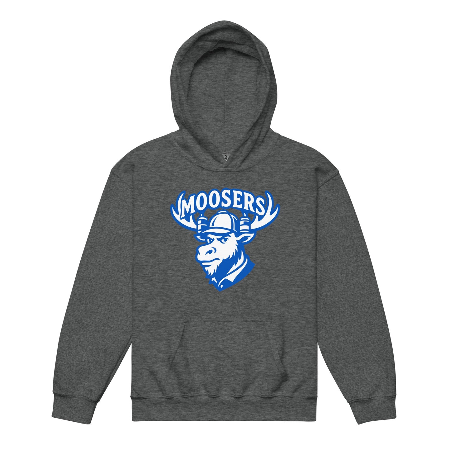 Classic | Youth Hoodie | Moosers | Mascot Logo
