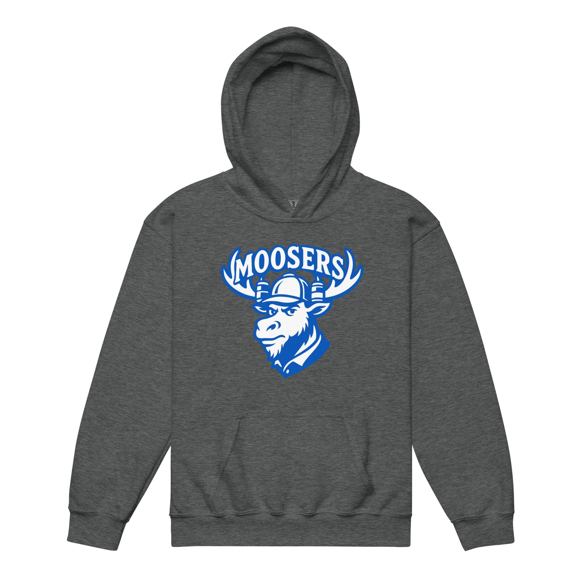 Classic | Youth Hoodie | Moosers | Mascot Logo