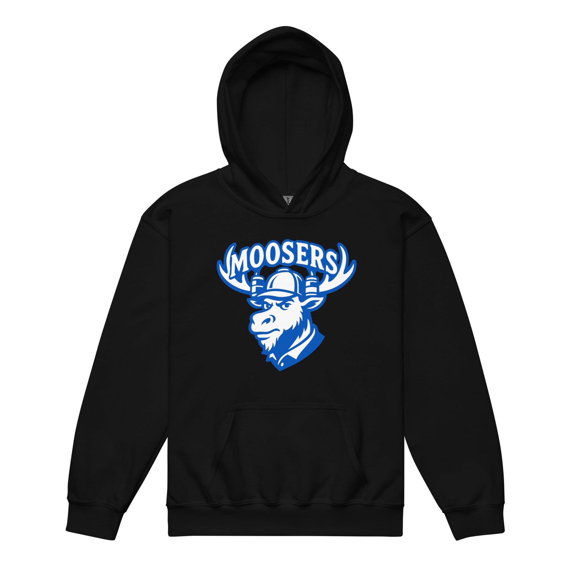 Classic | Youth Hoodie | Moosers | Mascot Logo