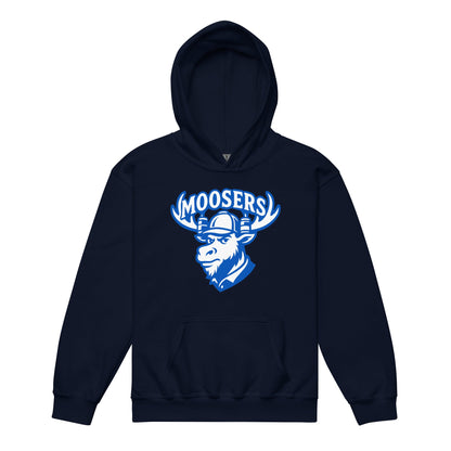 Classic | Youth Hoodie | Moosers | Mascot Logo