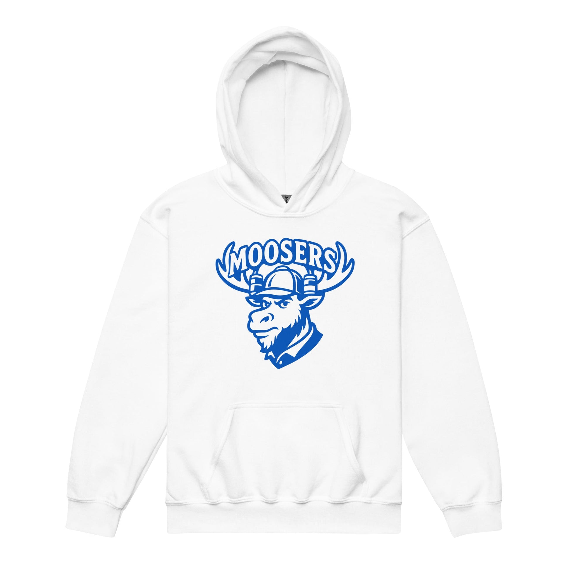 Classic | Youth Hoodie | Moosers | Mascot Logo