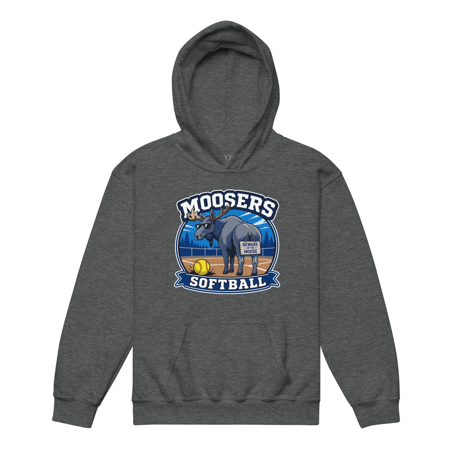 Classic | Youth Hoodie | Moosers | Moose Diamond Mark Logo